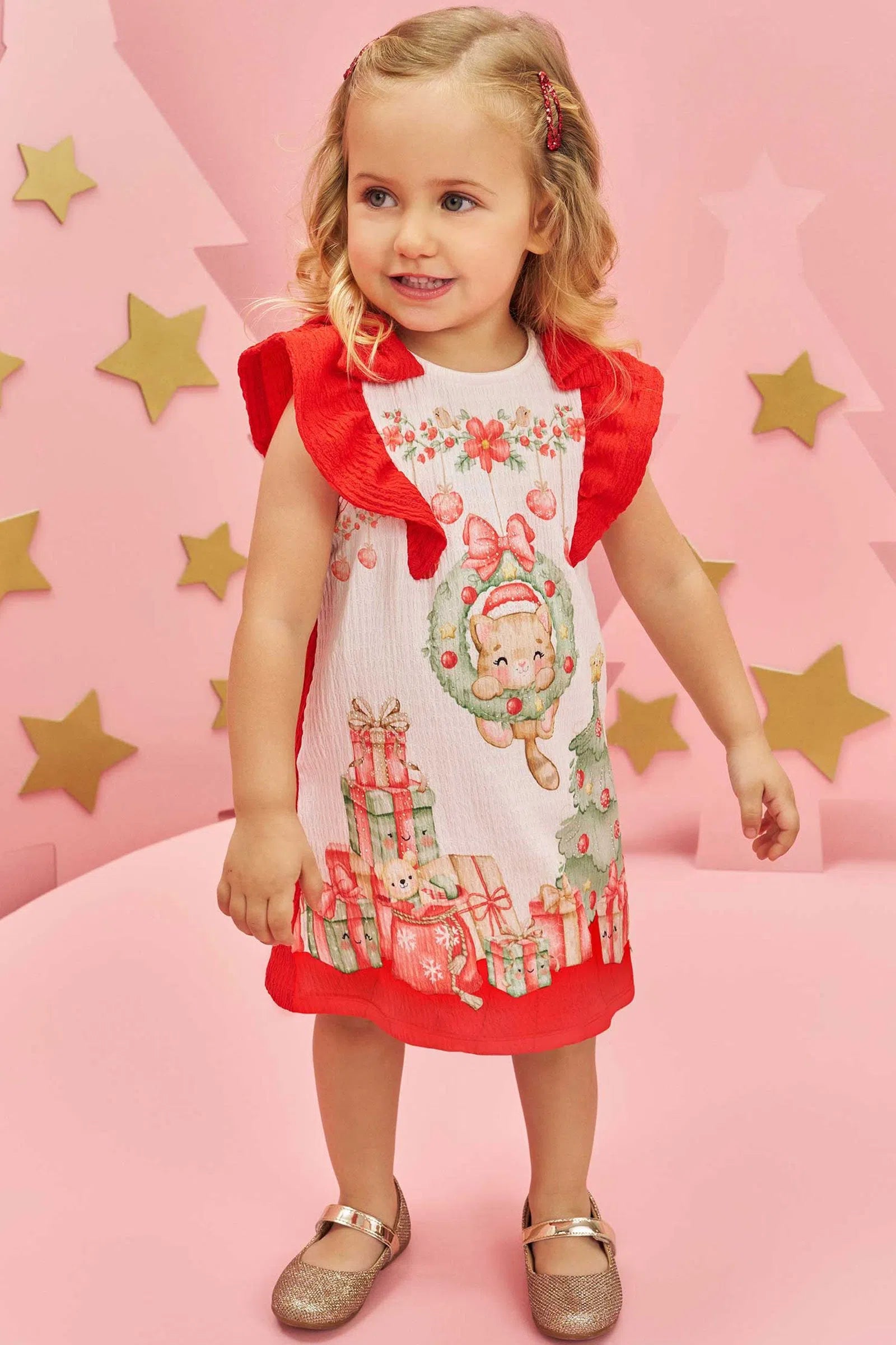 Vestido em Malha Capri 75178 Infanti