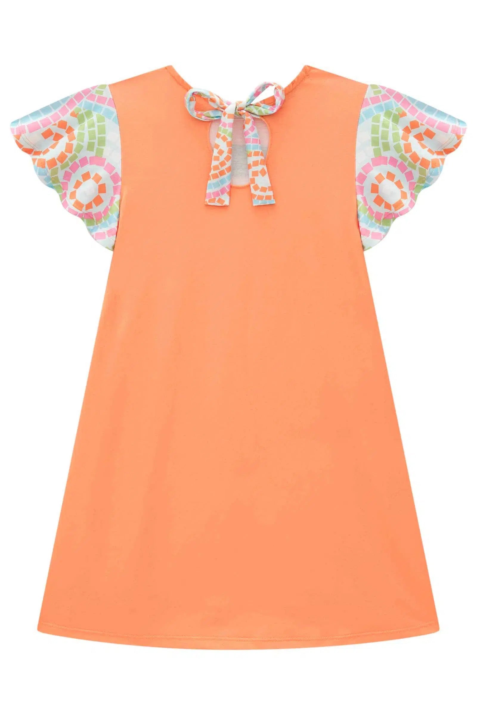 Vestido Infantil Menina em Malha Fresh 81966 Kukiê