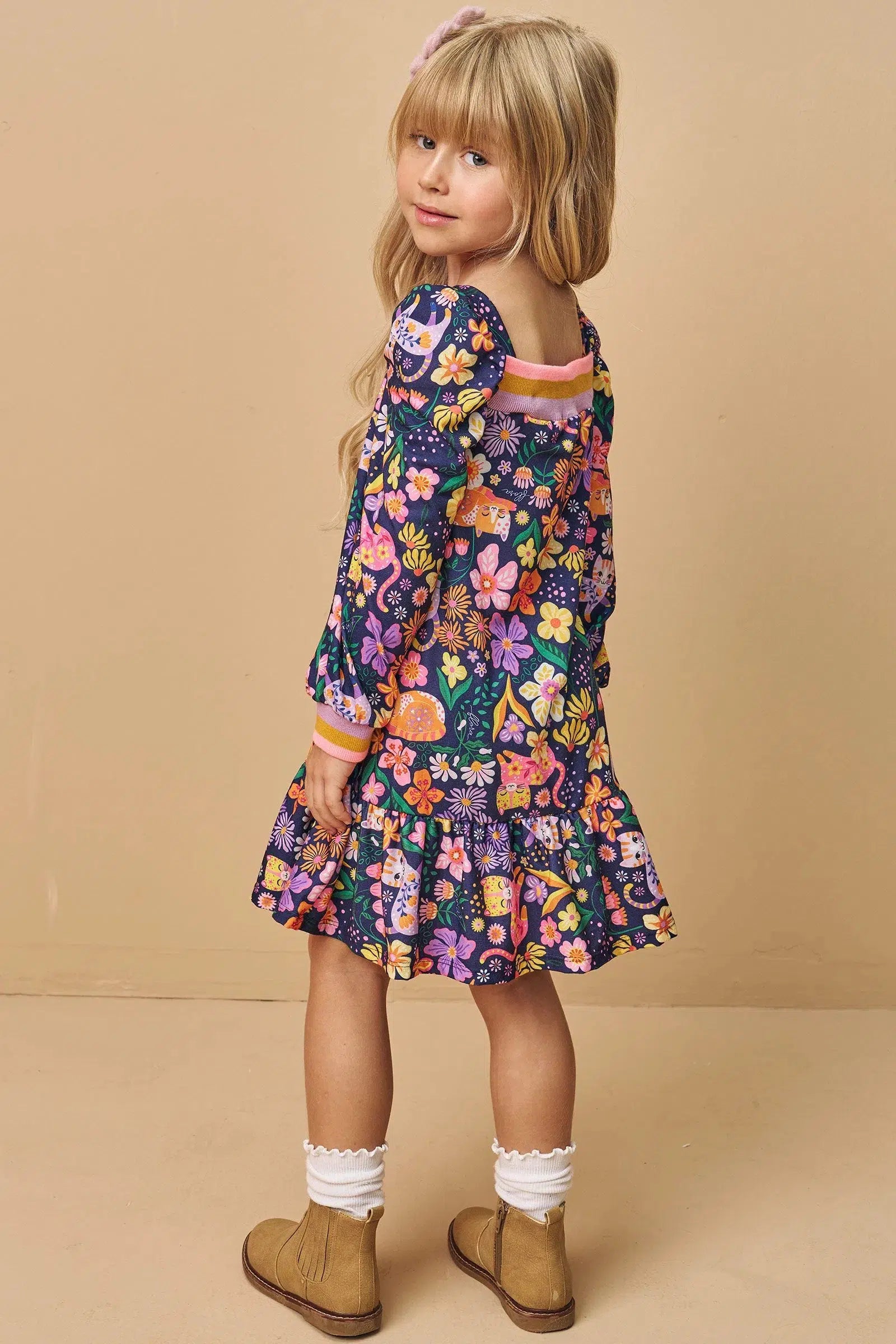 Vestido em Malha Fresh 70417 Infanti