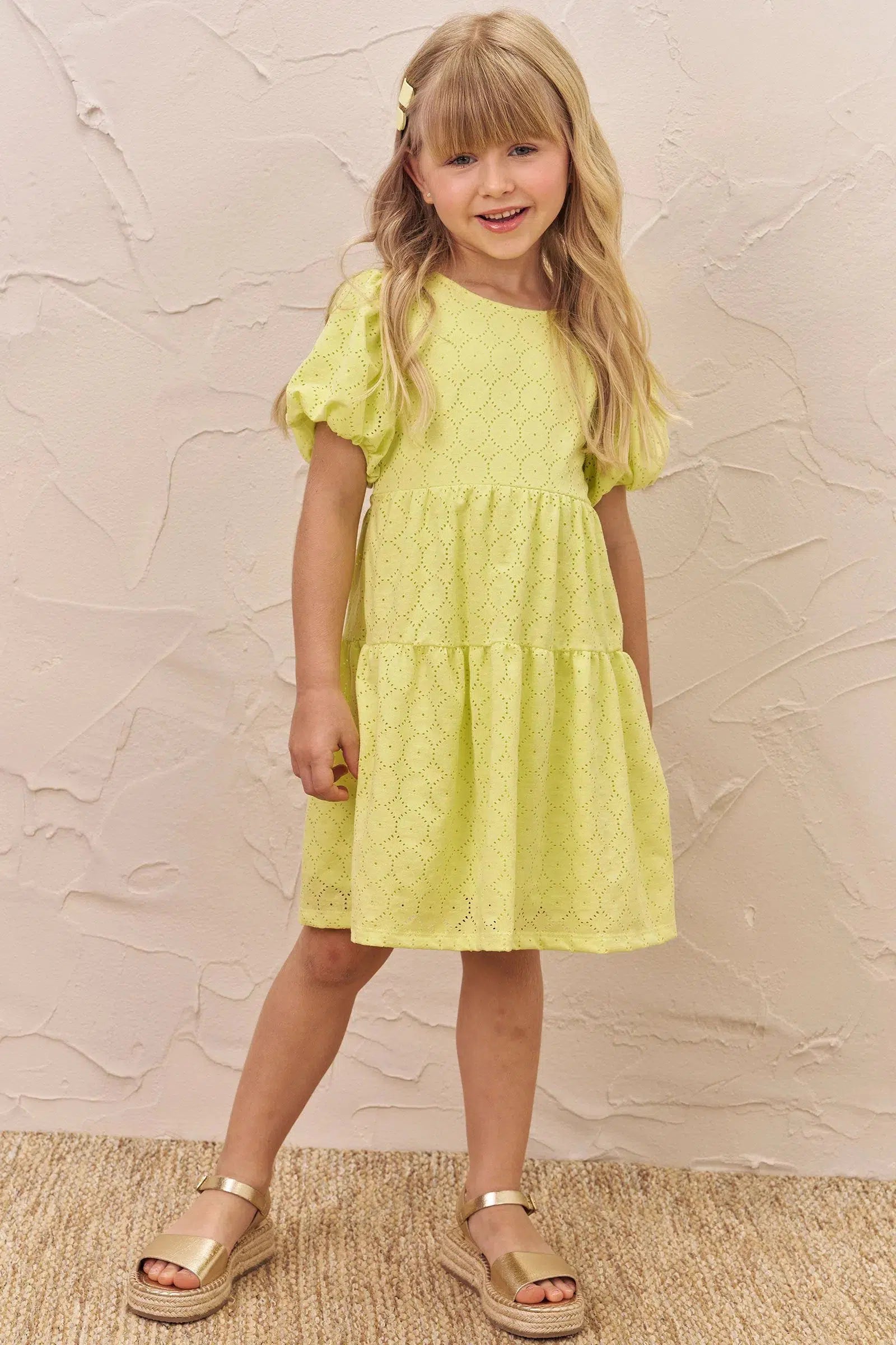 Vestido em Malha Laise 74225 Infanti