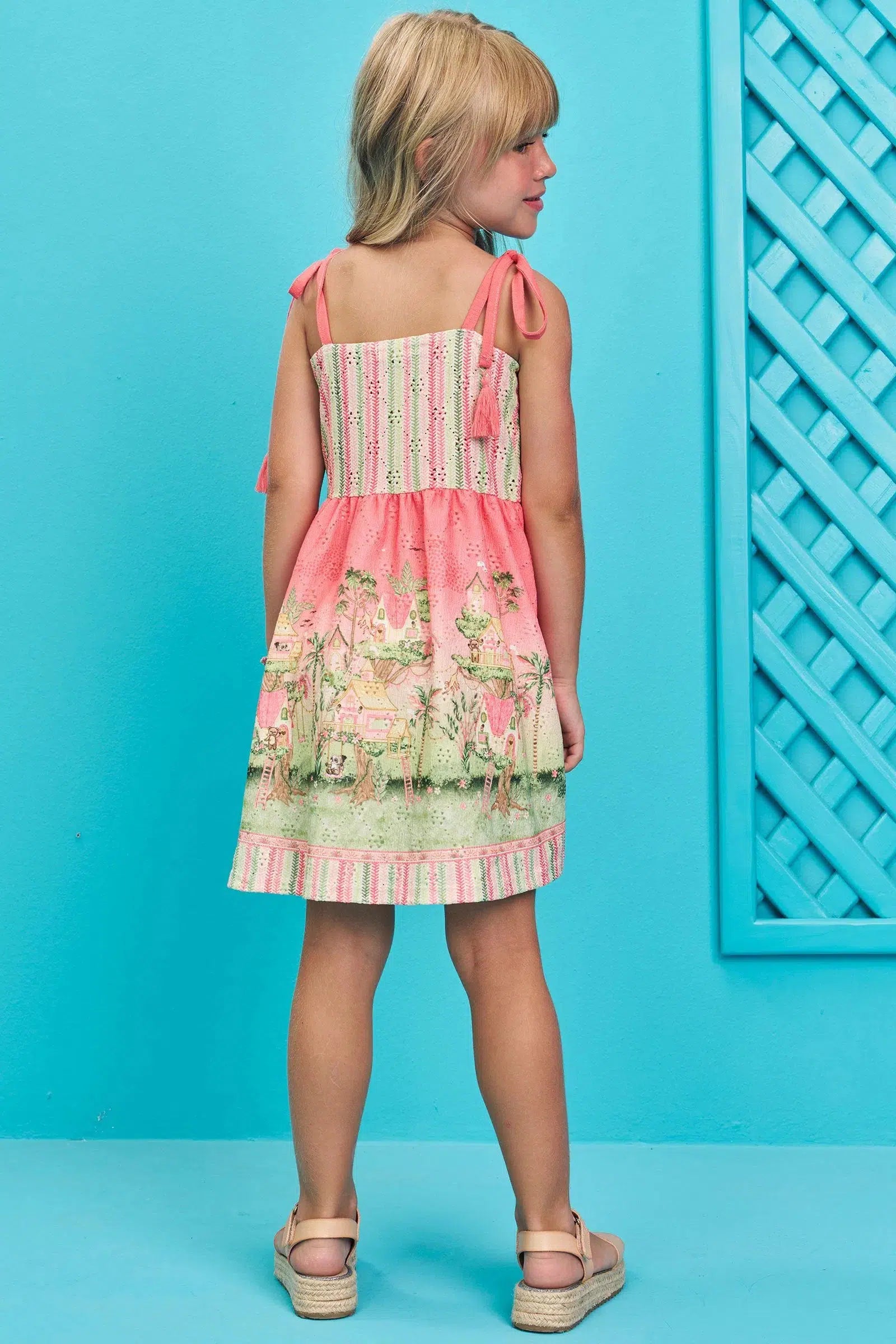 Vestido em Malha Laise 76859 Infanti