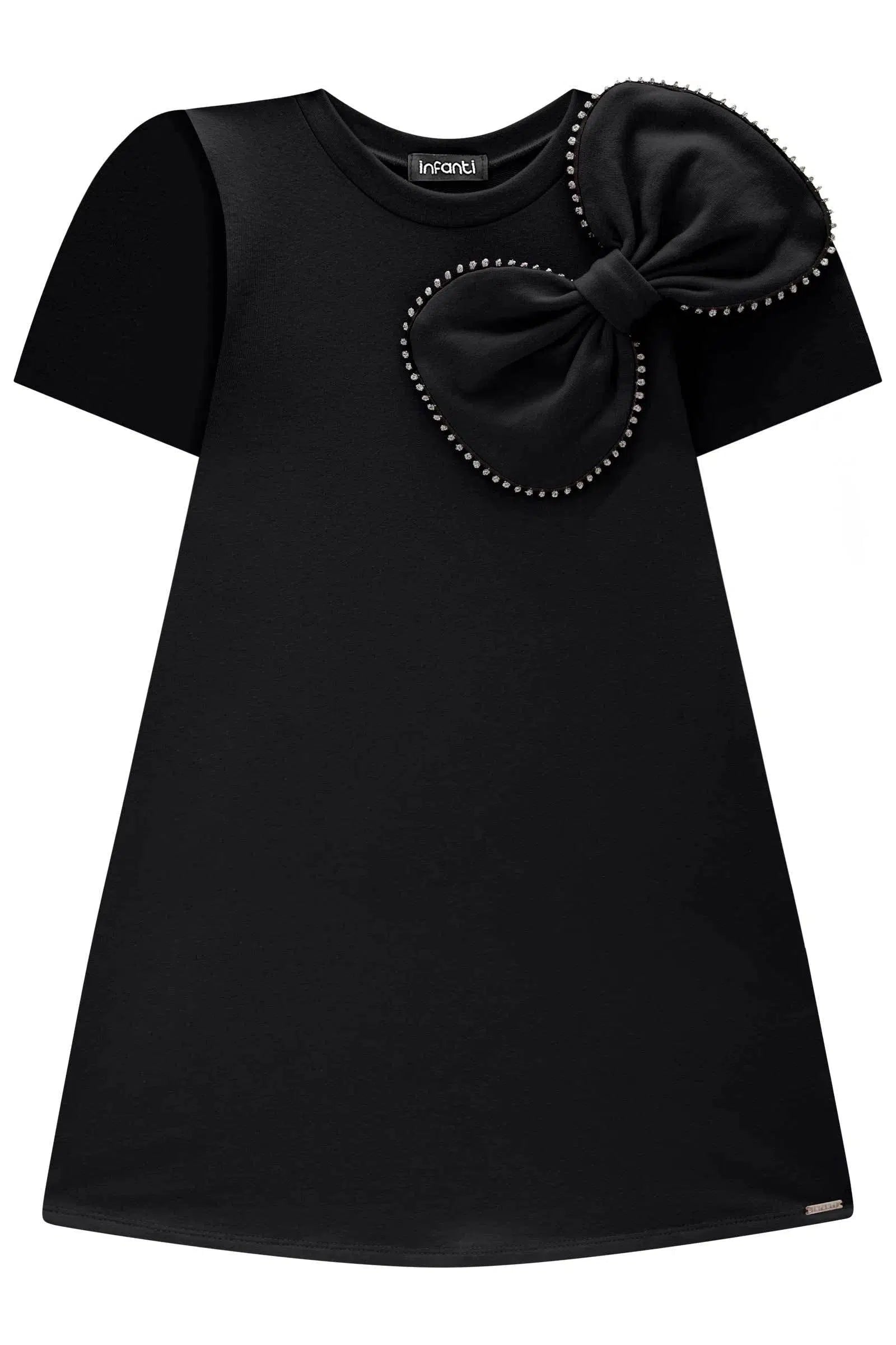 Vestido Infantil em Molecotton 82209 Infanti