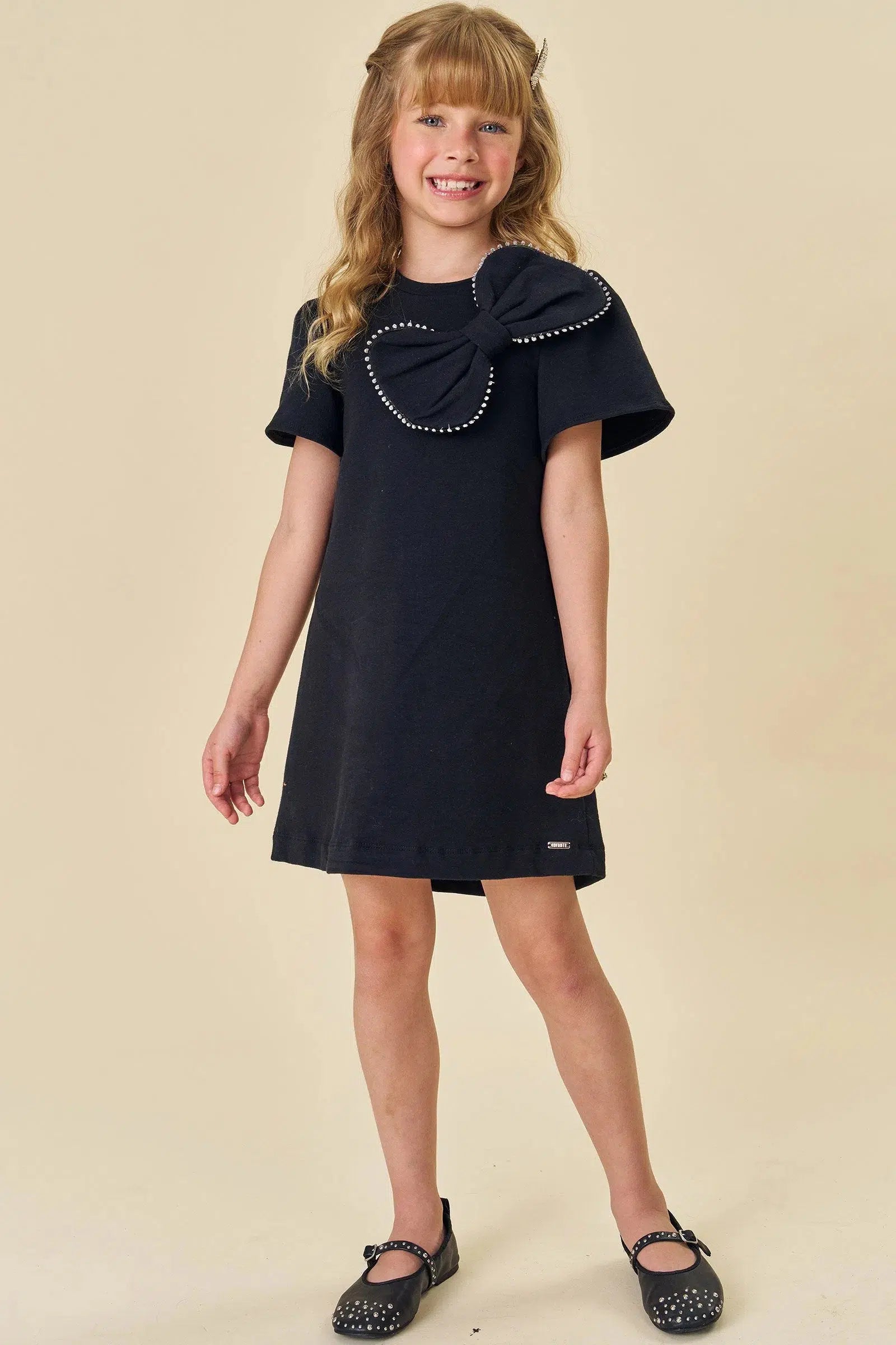 Vestido Infantil em Molecotton 82209 Infanti