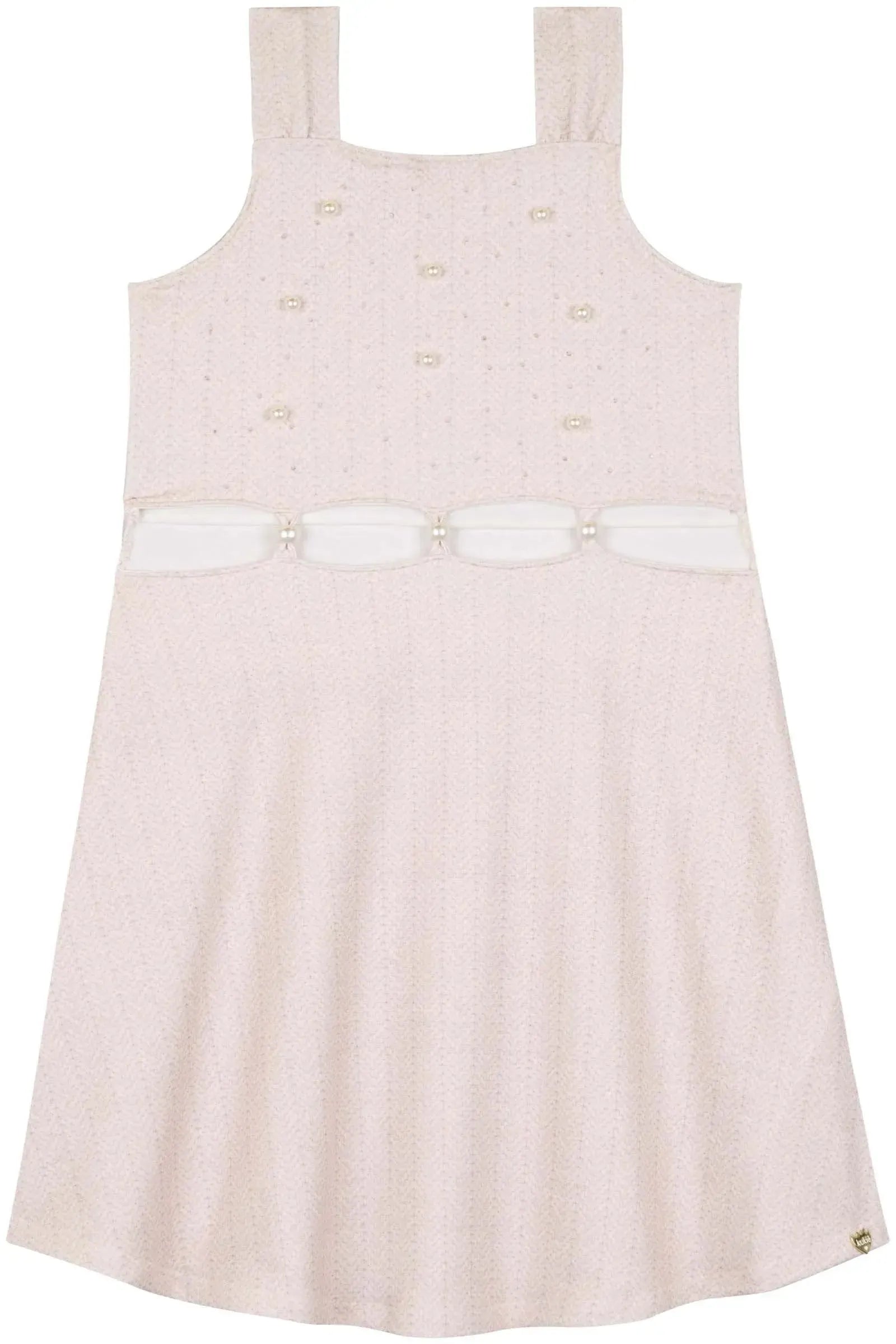 Vestido em Molecotton 83935 Kukiê Infantil Menina