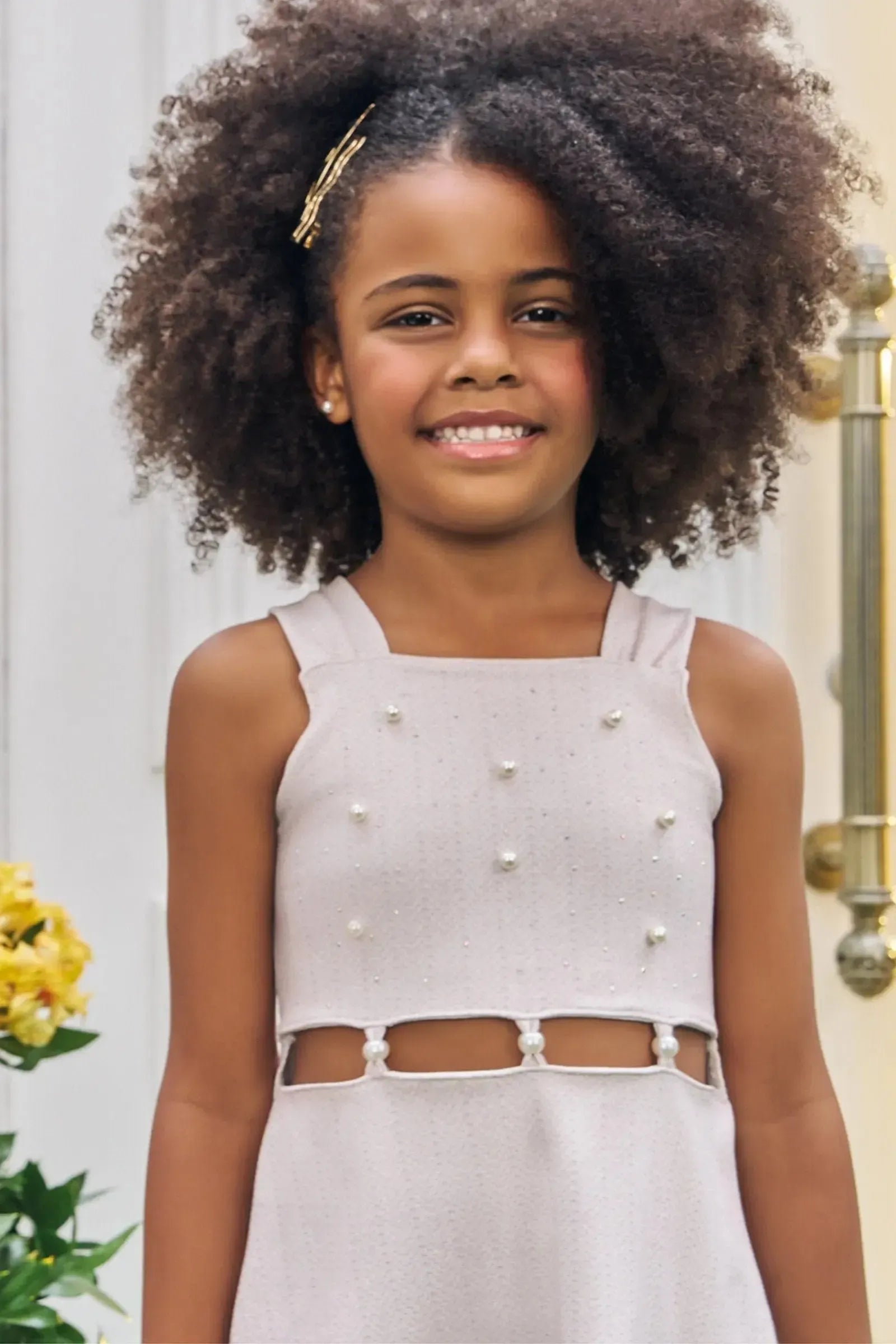 Vestido em Molecotton 83935 Kukiê Infantil Menina