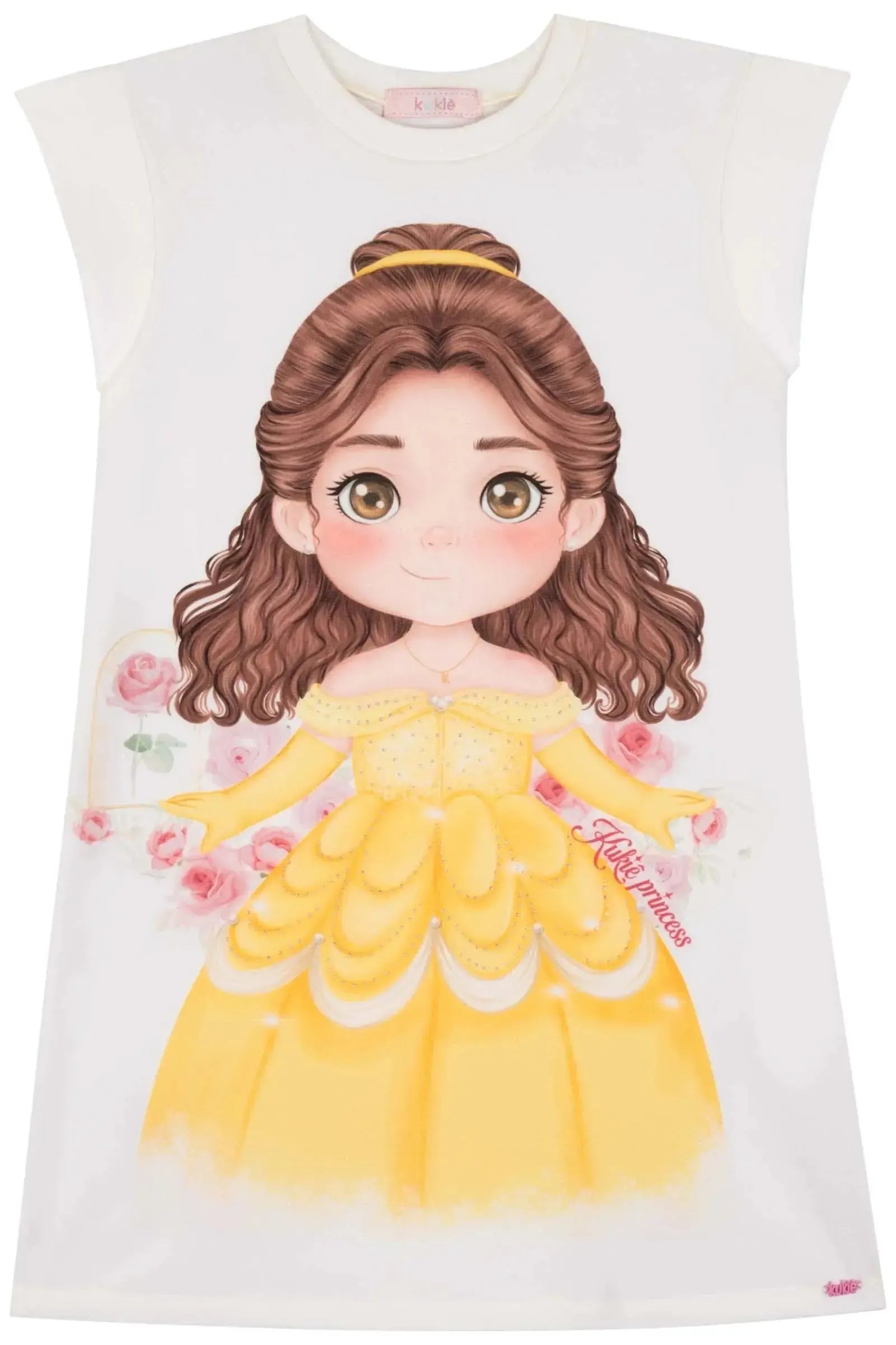 Vestido em Molecotton 86058 Kukiê Infantil Menina