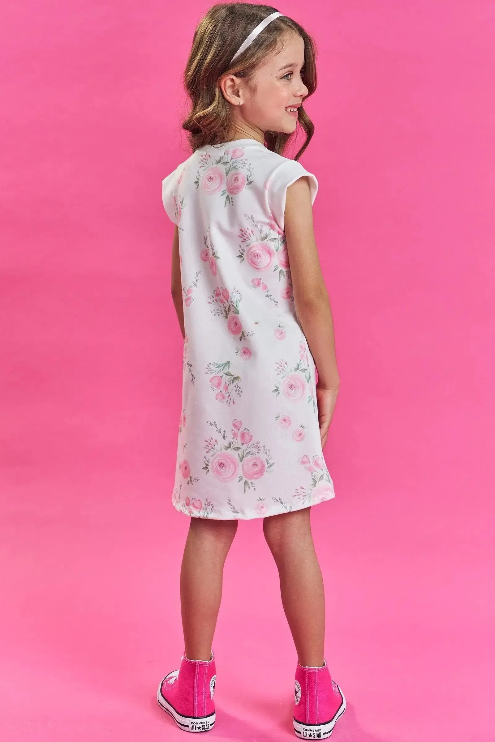 Vestido em Molecotton 86060 Kukiê Infantil Menina