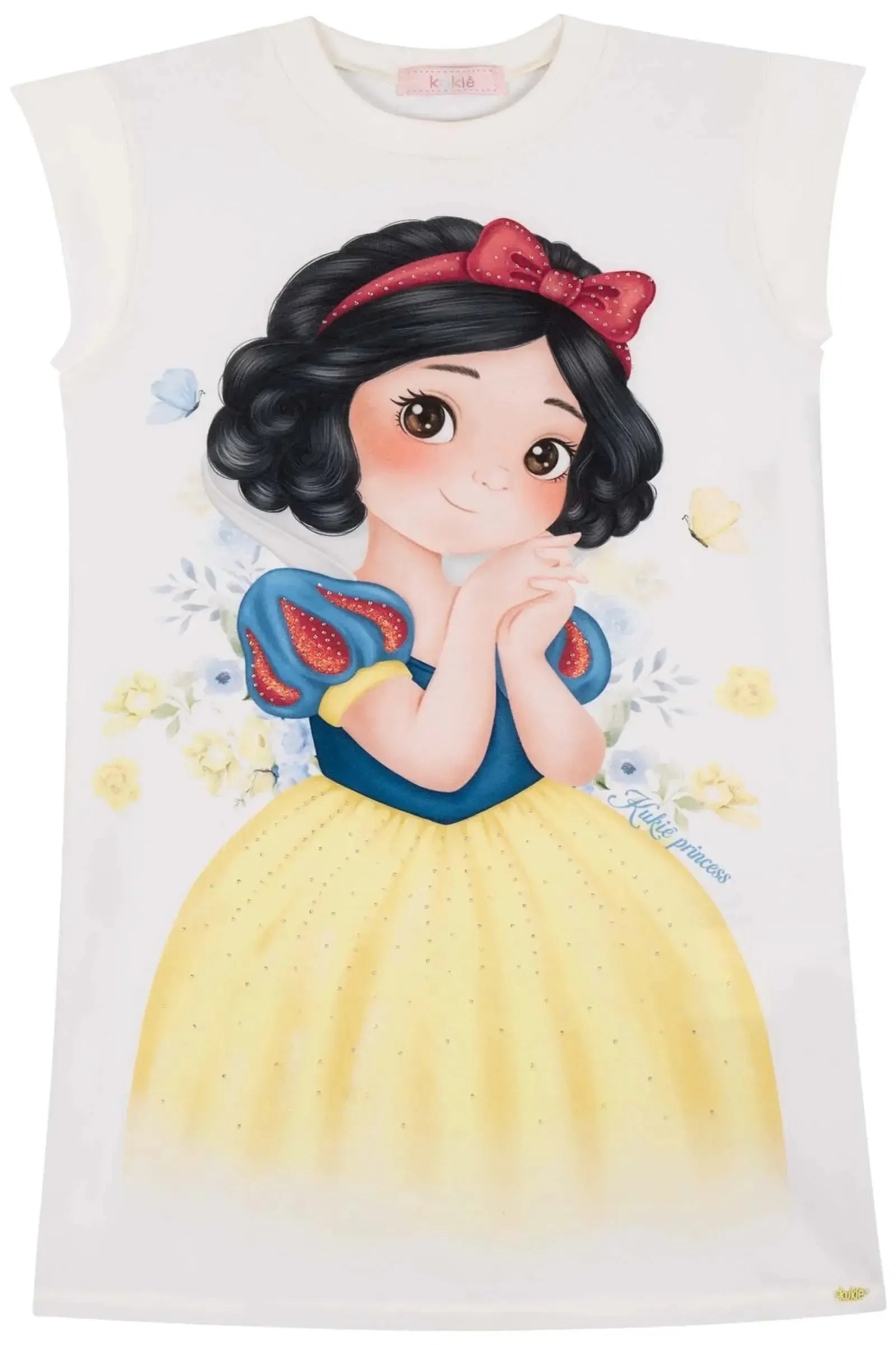 Vestido em Molecotton 86061 Kukiê Infantil Menina