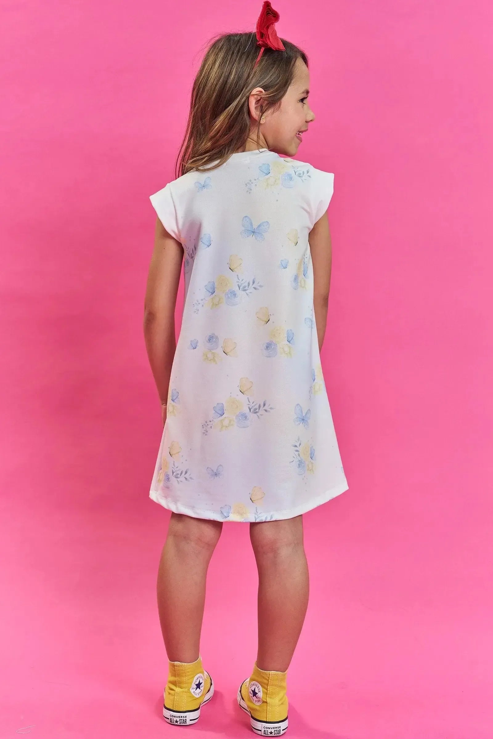 Vestido em Molecotton 86061 Kukiê Infantil Menina