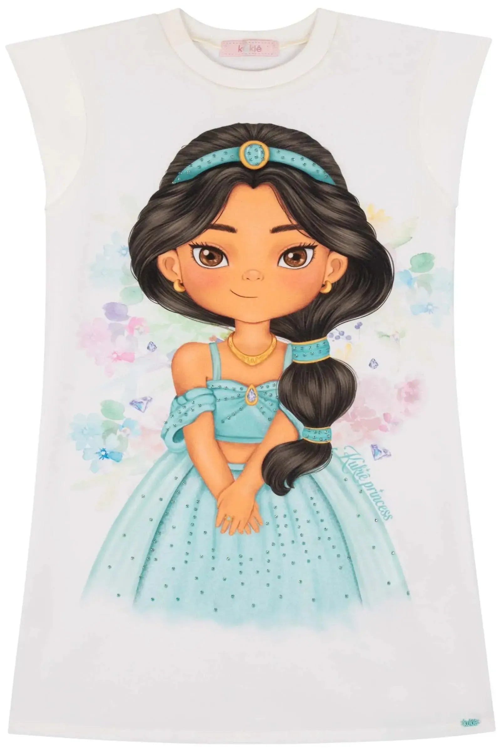Vestido em Molecotton 86062 Kukiê Infantil Menina