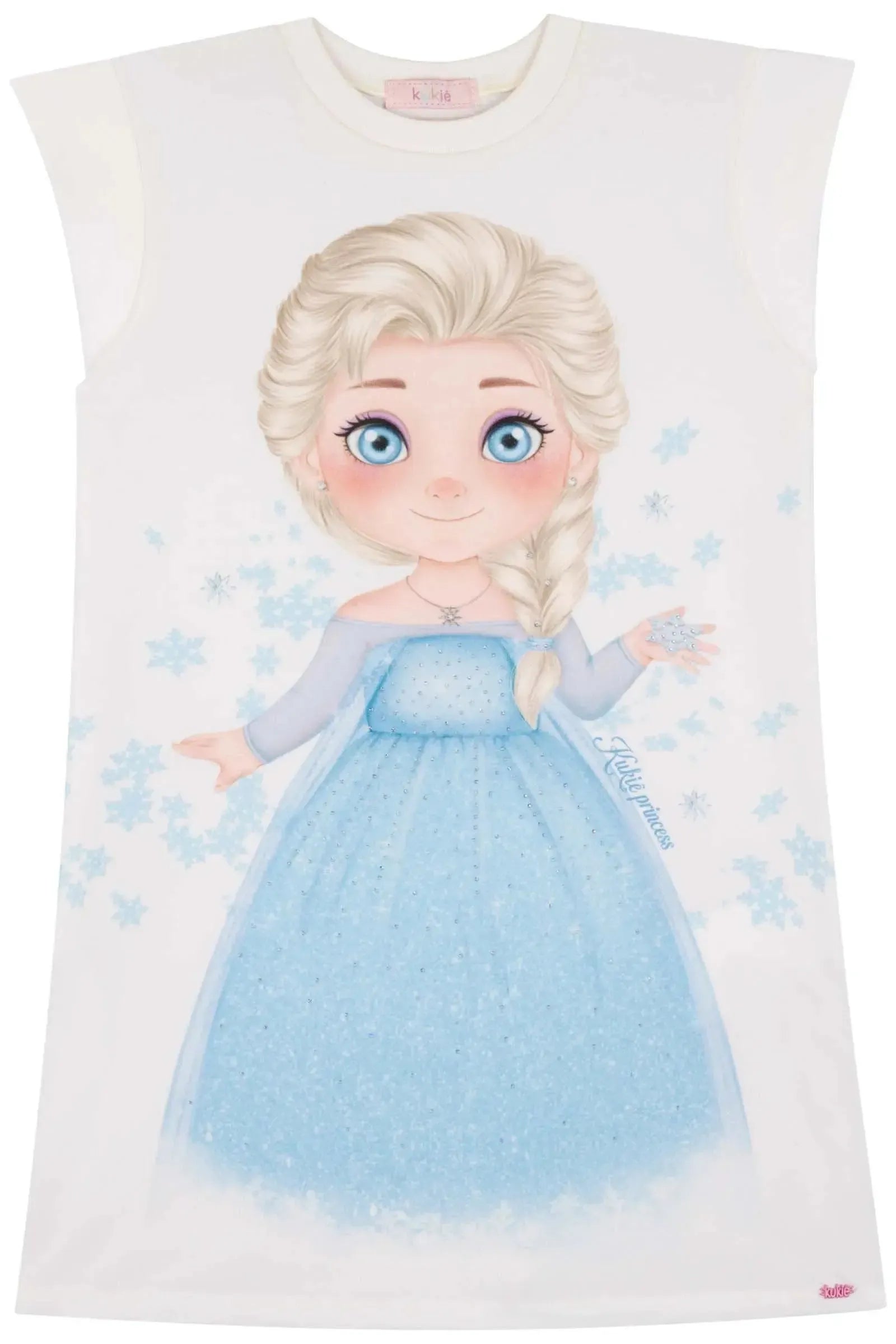 Vestido em Molecotton 86063 Kukiê Infantil Menina