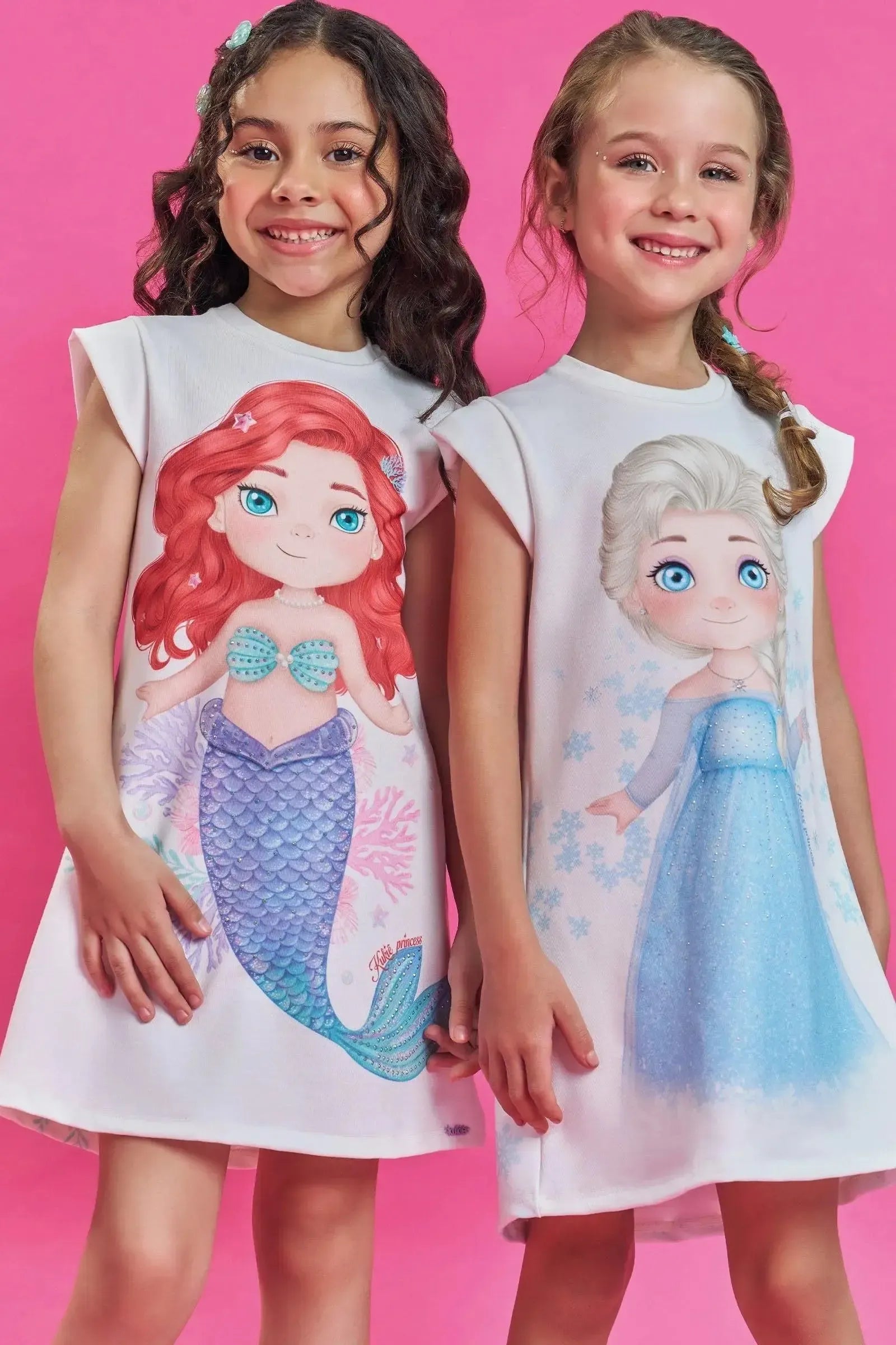 Vestido em Molecotton 86064 Kukiê Infantil Menina