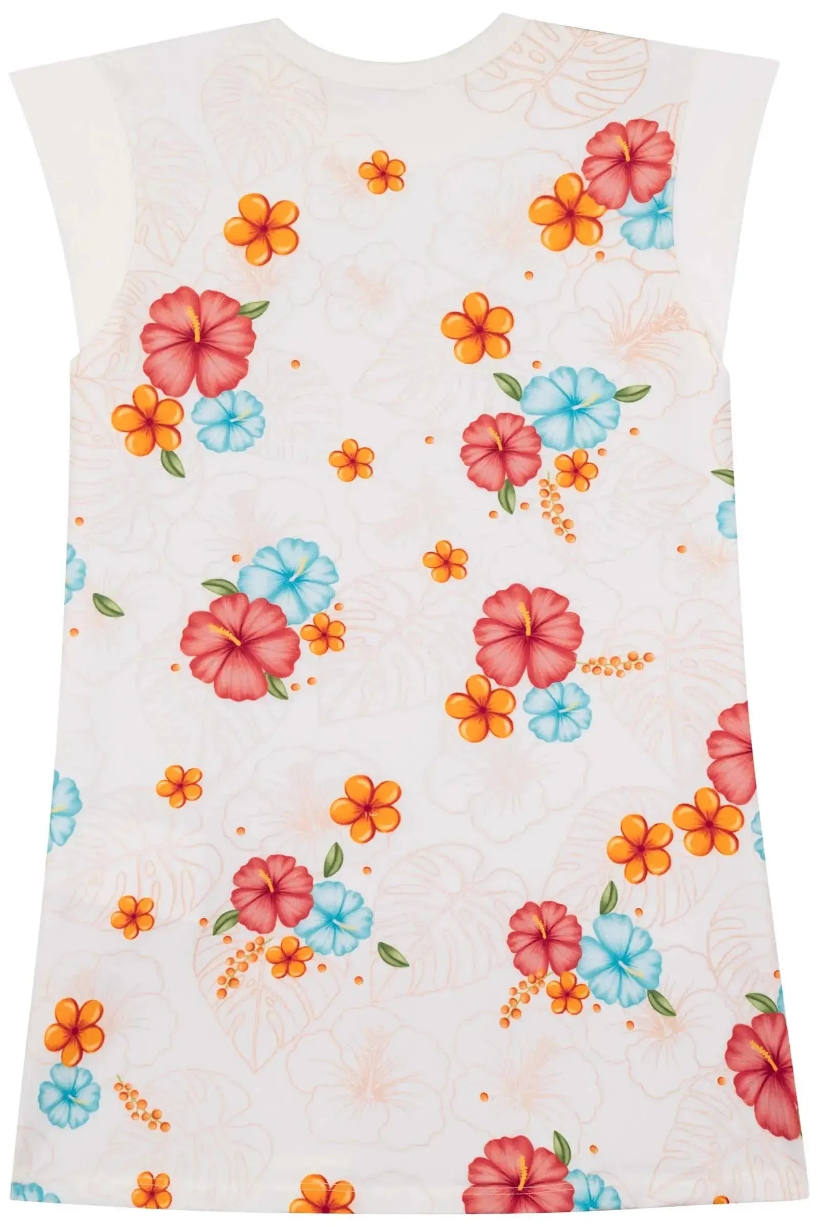 Vestido em Molecotton 86065 Kukiê Infantil Menina