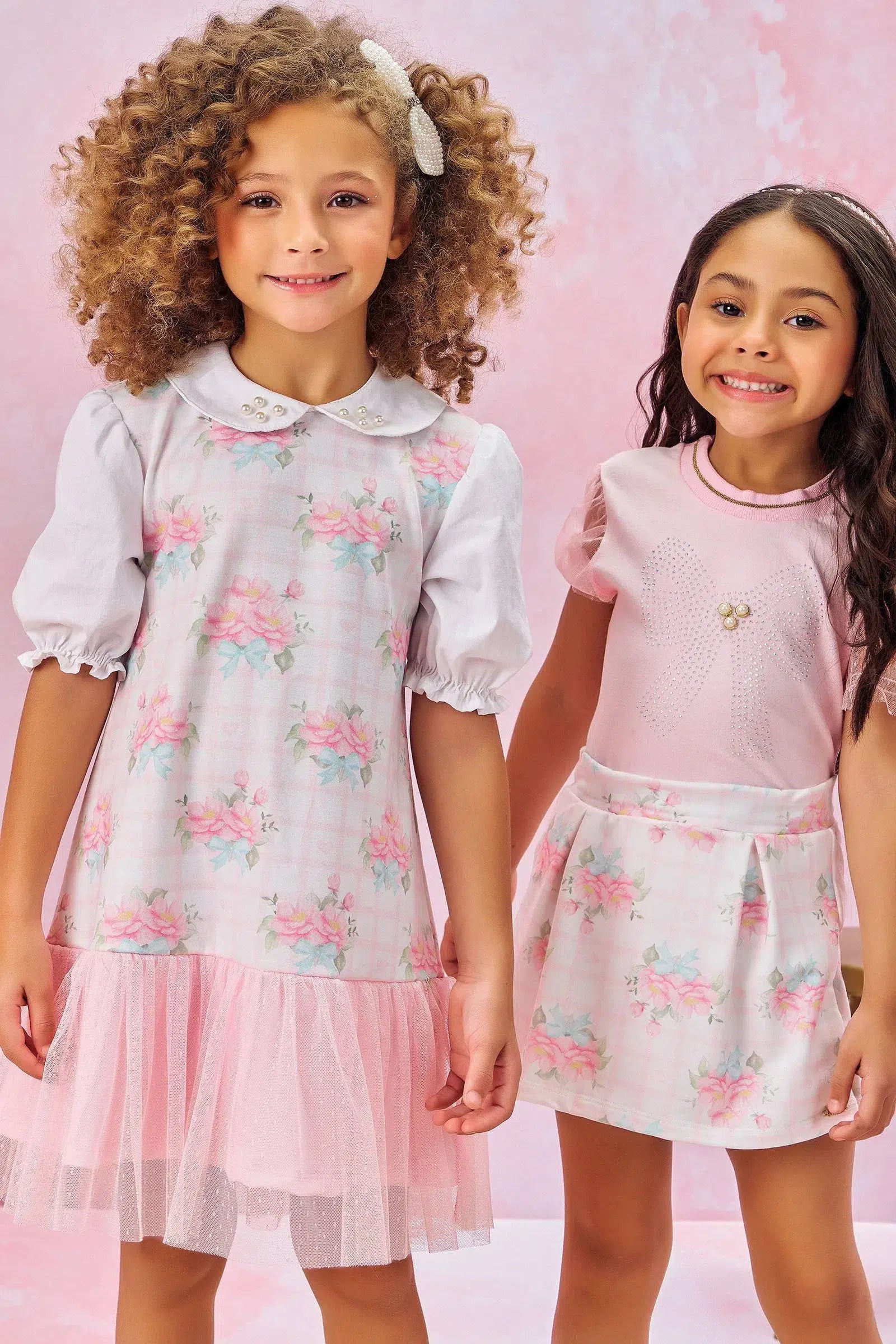 Vestido em Molecotton e Tricoline 78337 Kukiê