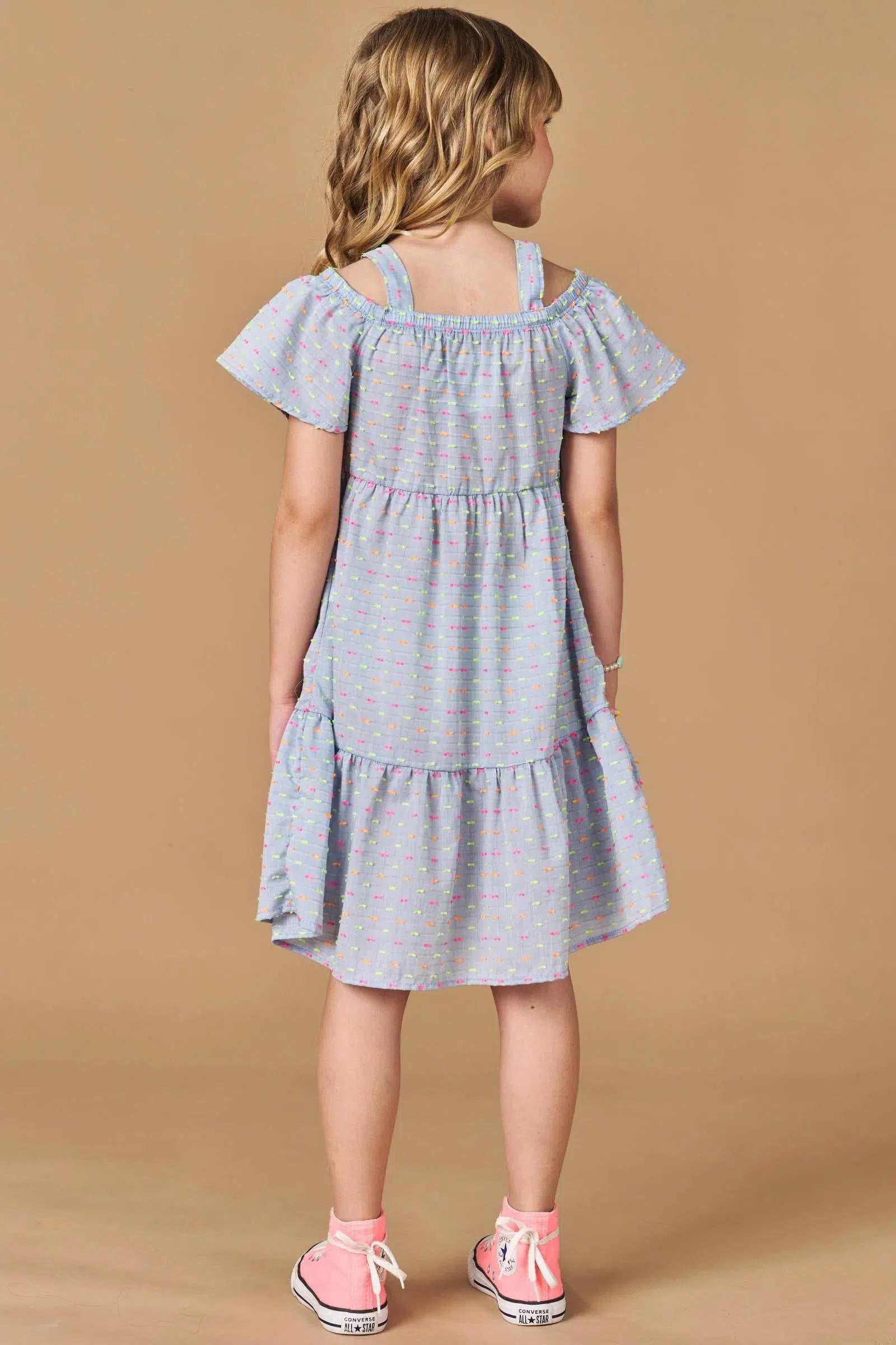 Vestido em Tricoline Dots 78310 Kukiê