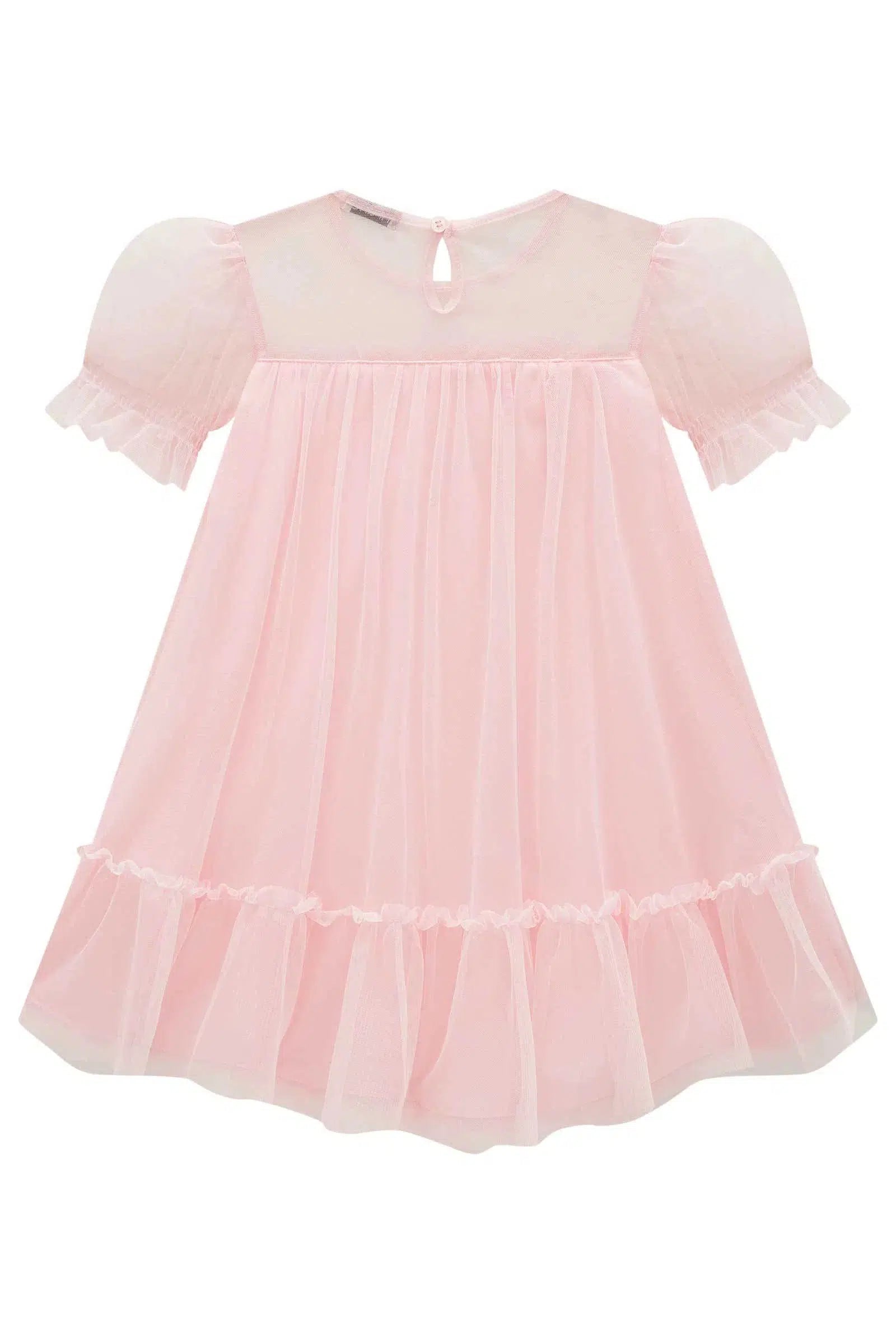 Vestido Infantil em Tule 81780 Infanti