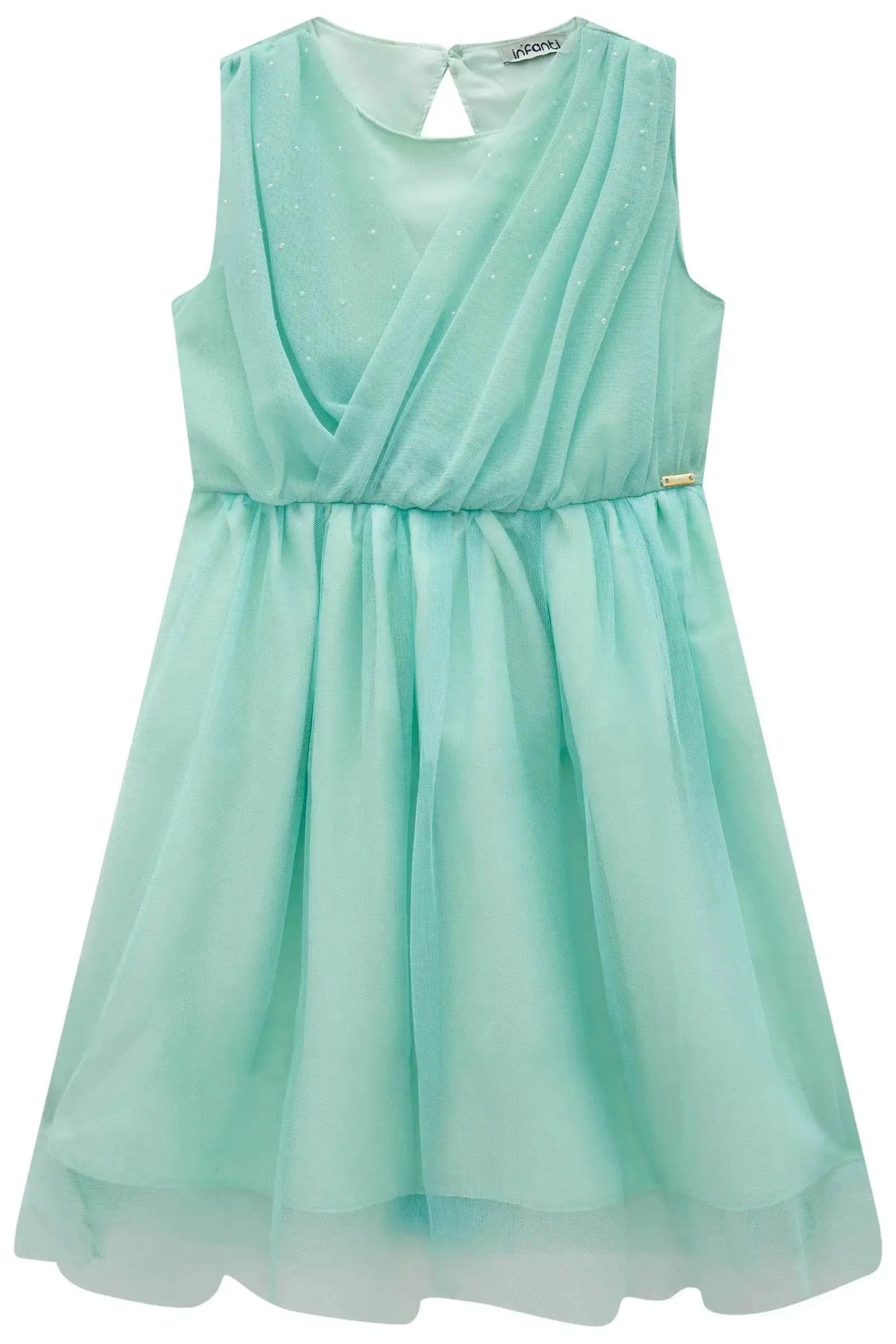 Vestido em Tule 84010 Infanti Infantil Menina