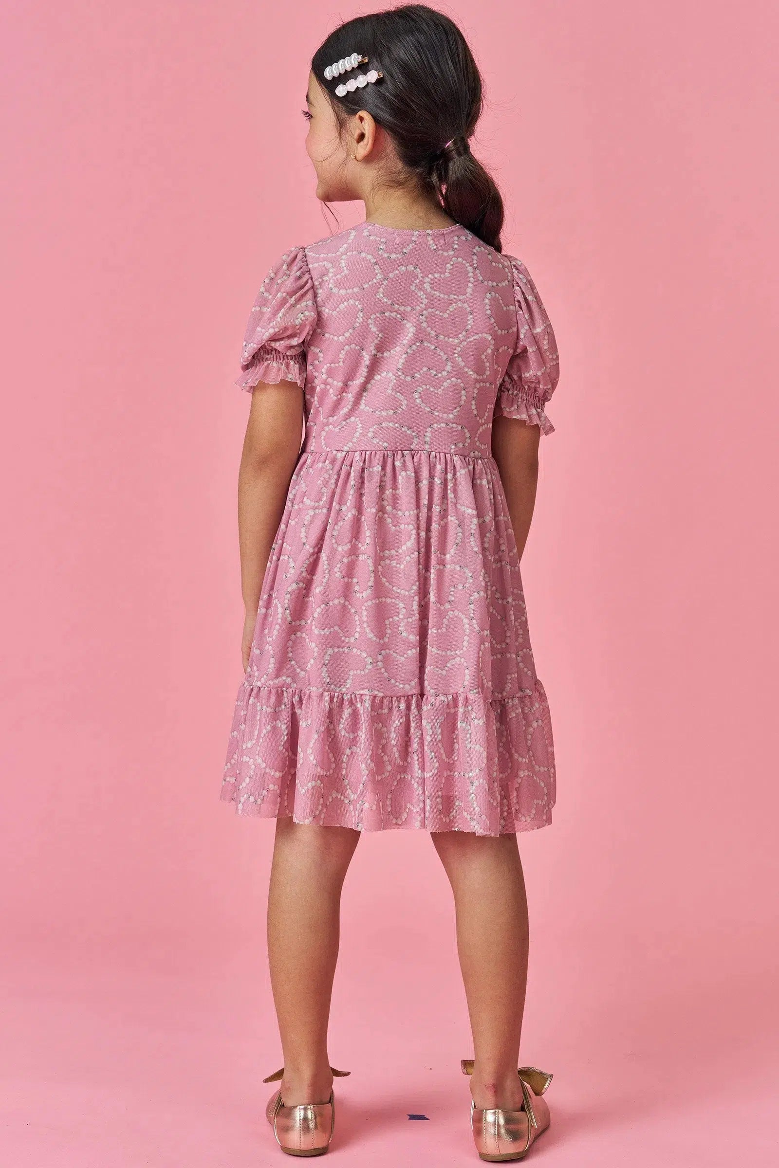 Vestido Infantil Menina em Tule com Elastano 82359 Kukiê