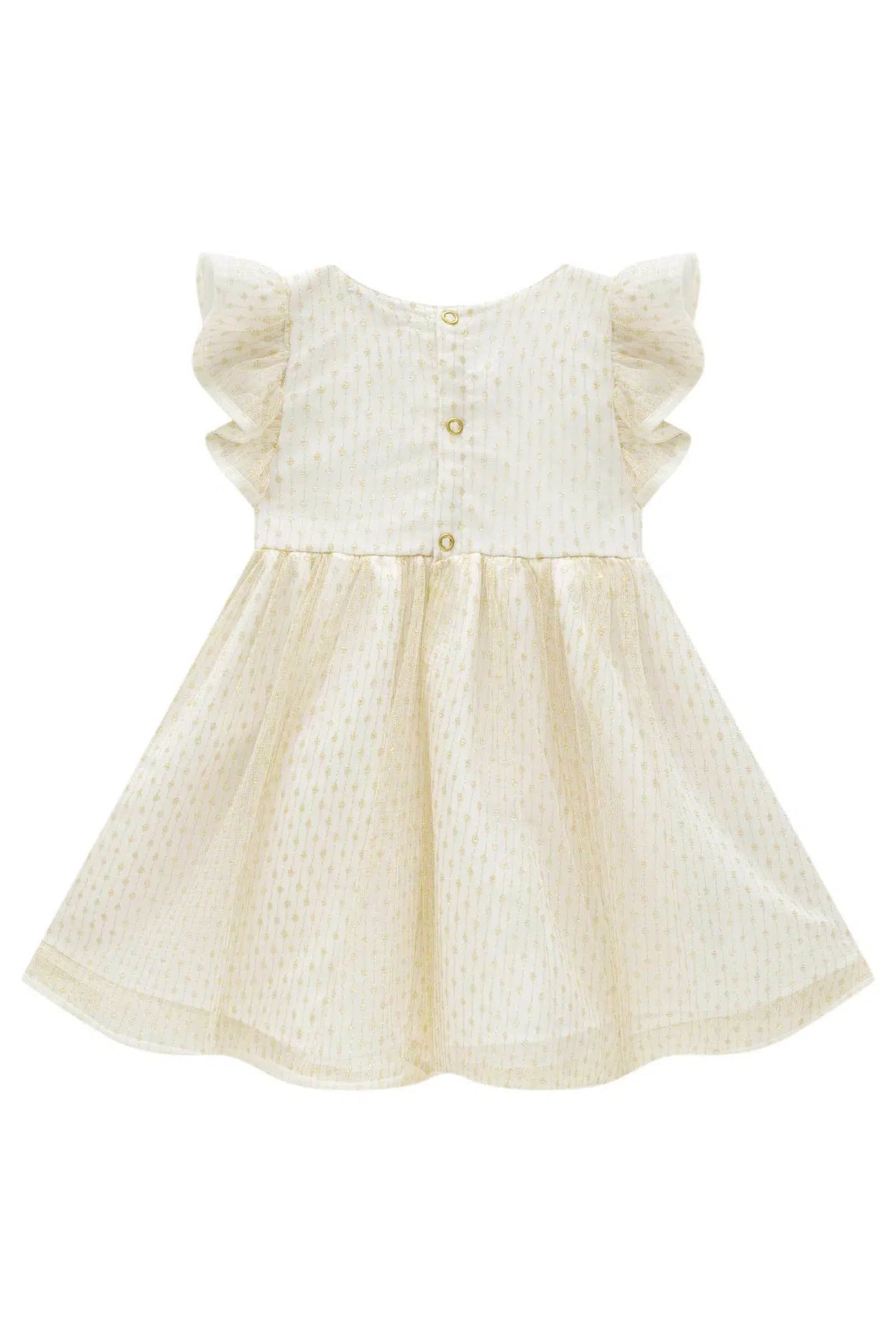 Vestido em Tule Dots 77583 Infanti