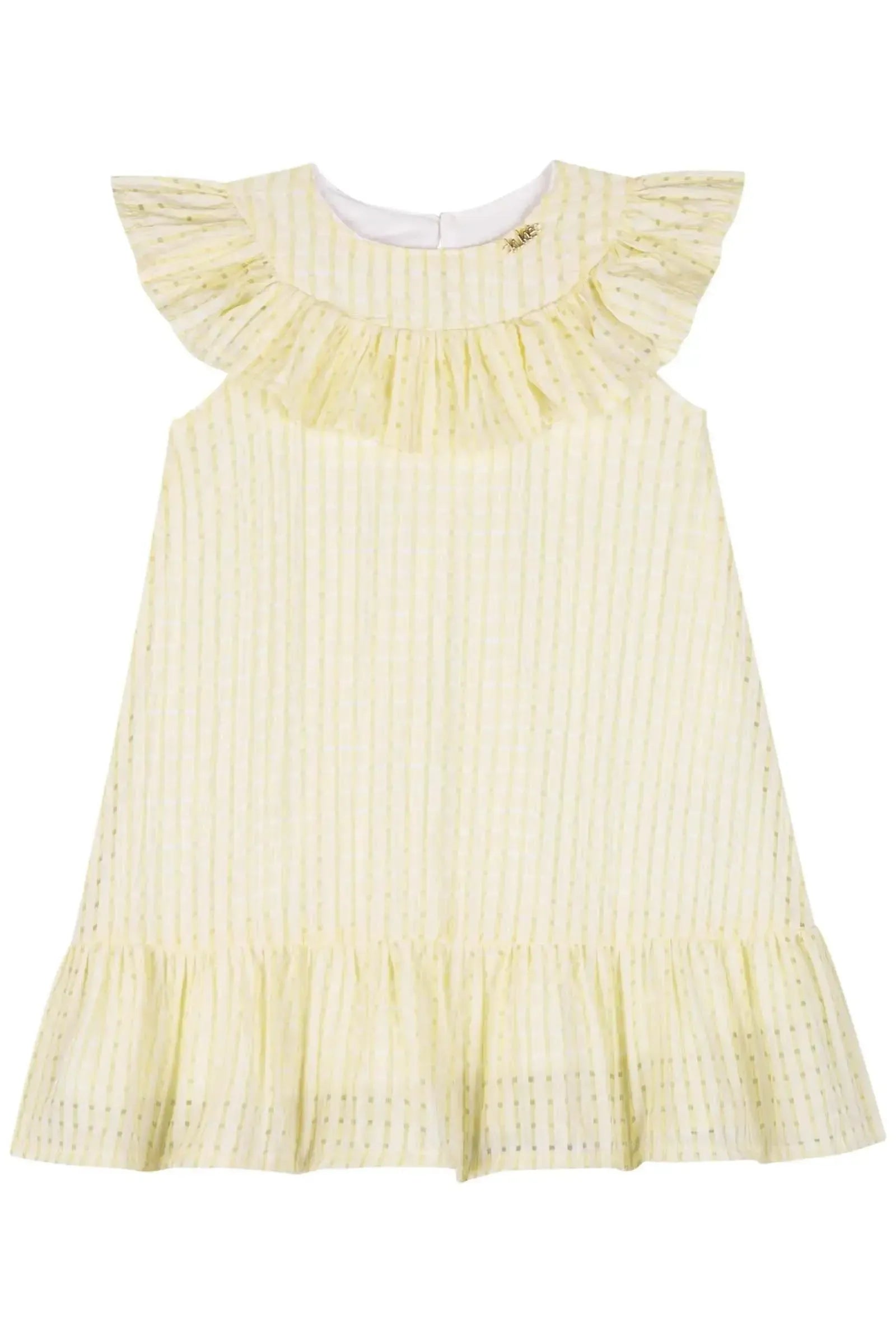 Vestido em Vichy Devorê 85131 Kukiê Bebê Menina