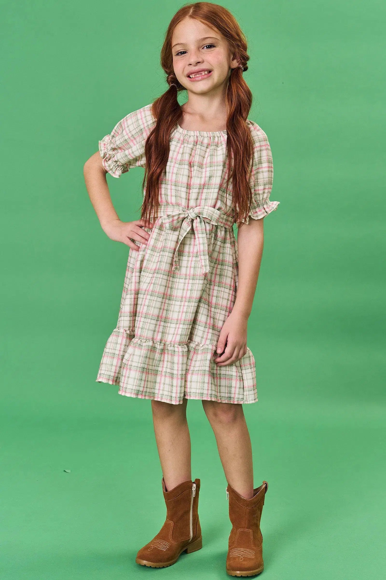 Vestido Infantil em Visco Twill 81521 Infanti