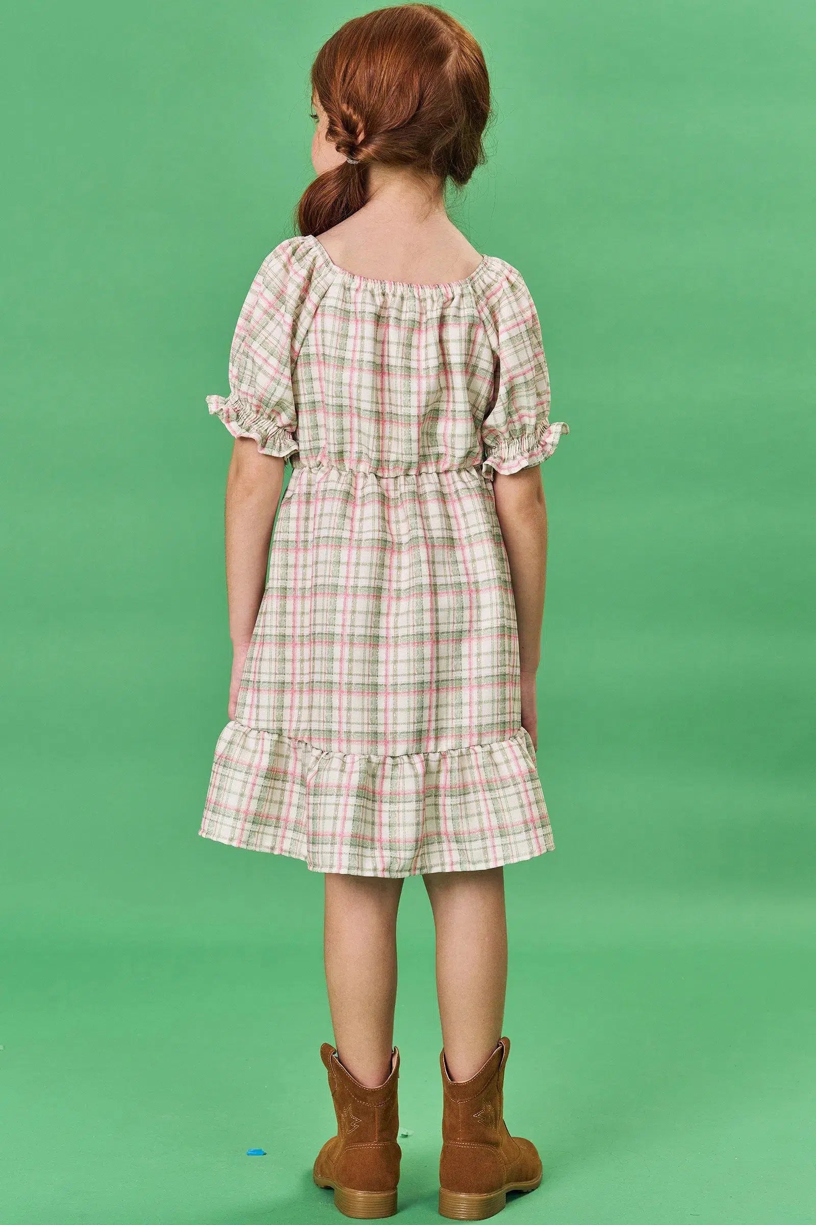 Vestido Infantil em Visco Twill 81521 Infanti