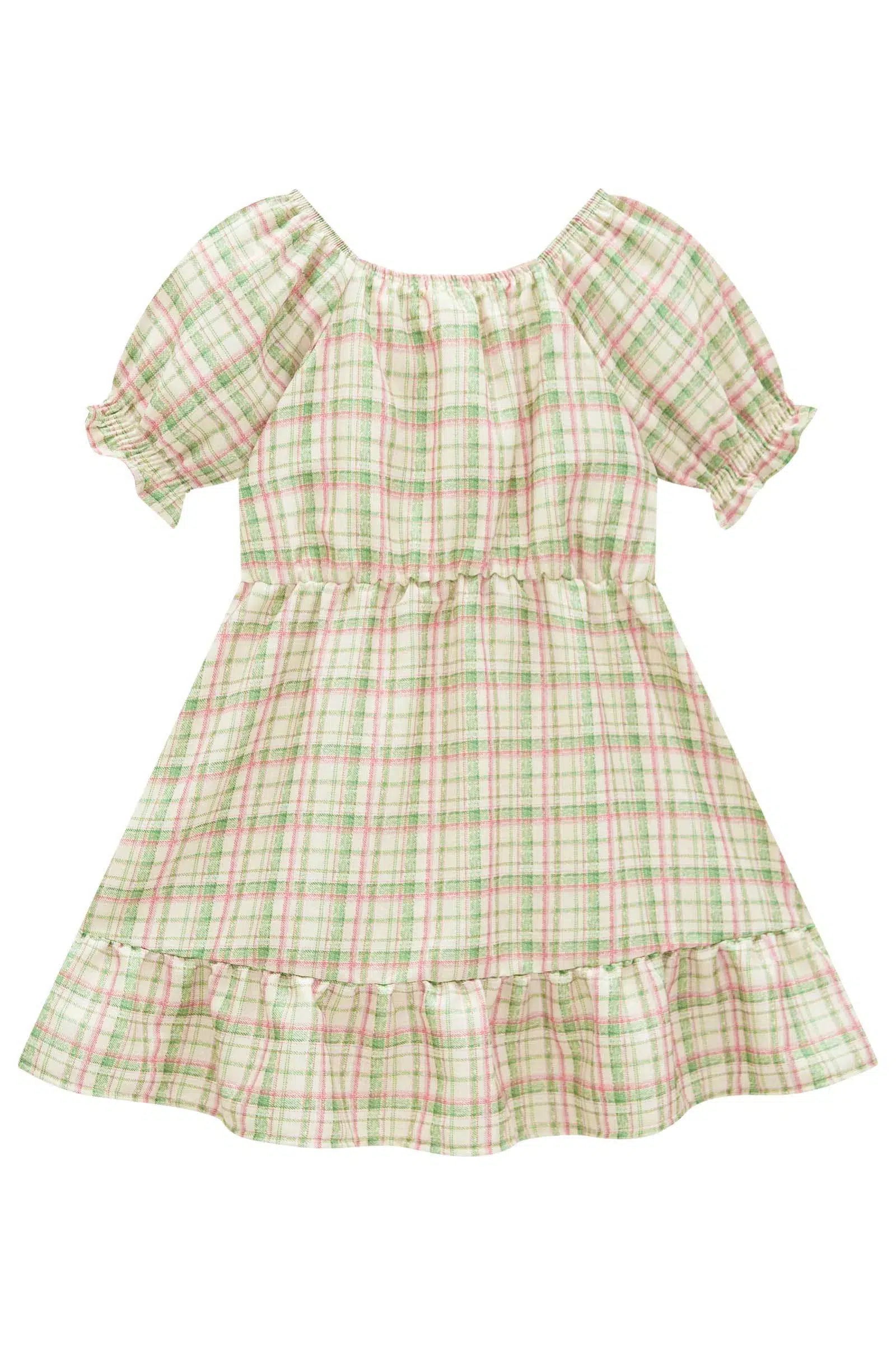 Vestido Infantil em Visco Twill 81521 Infanti