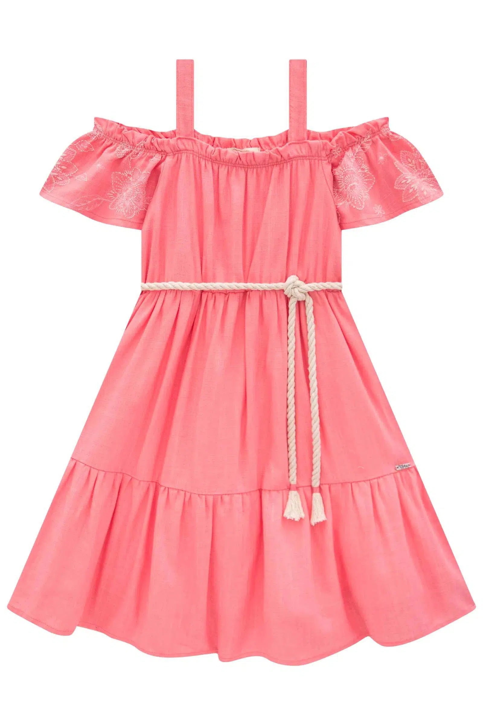 Vestido Infantil em Viscose 81519 Infanti