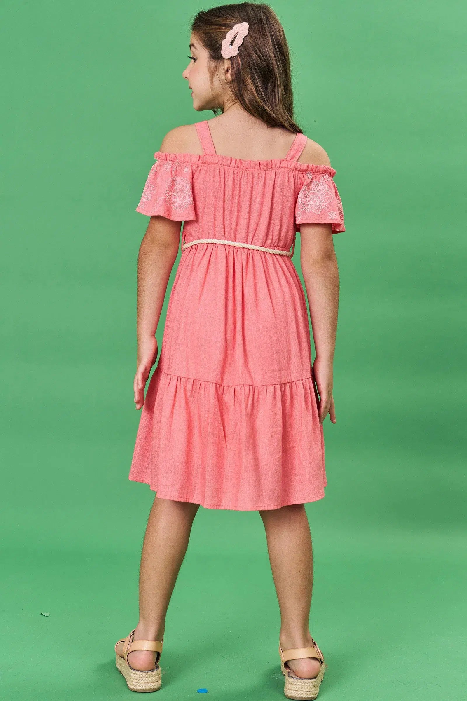 Vestido Infantil em Viscose 81519 Infanti