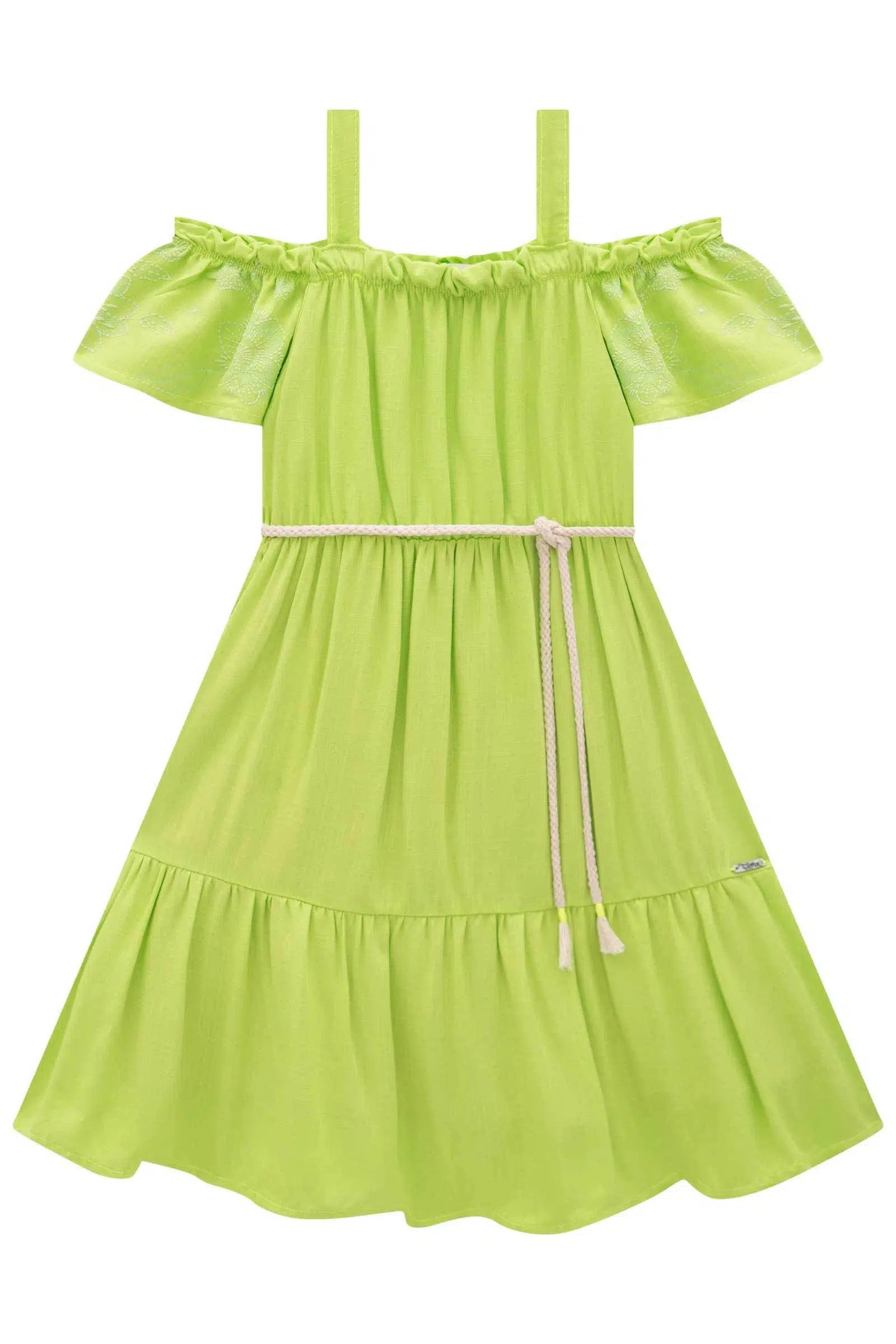 Vestido Infantil em Viscose 81519 Infanti