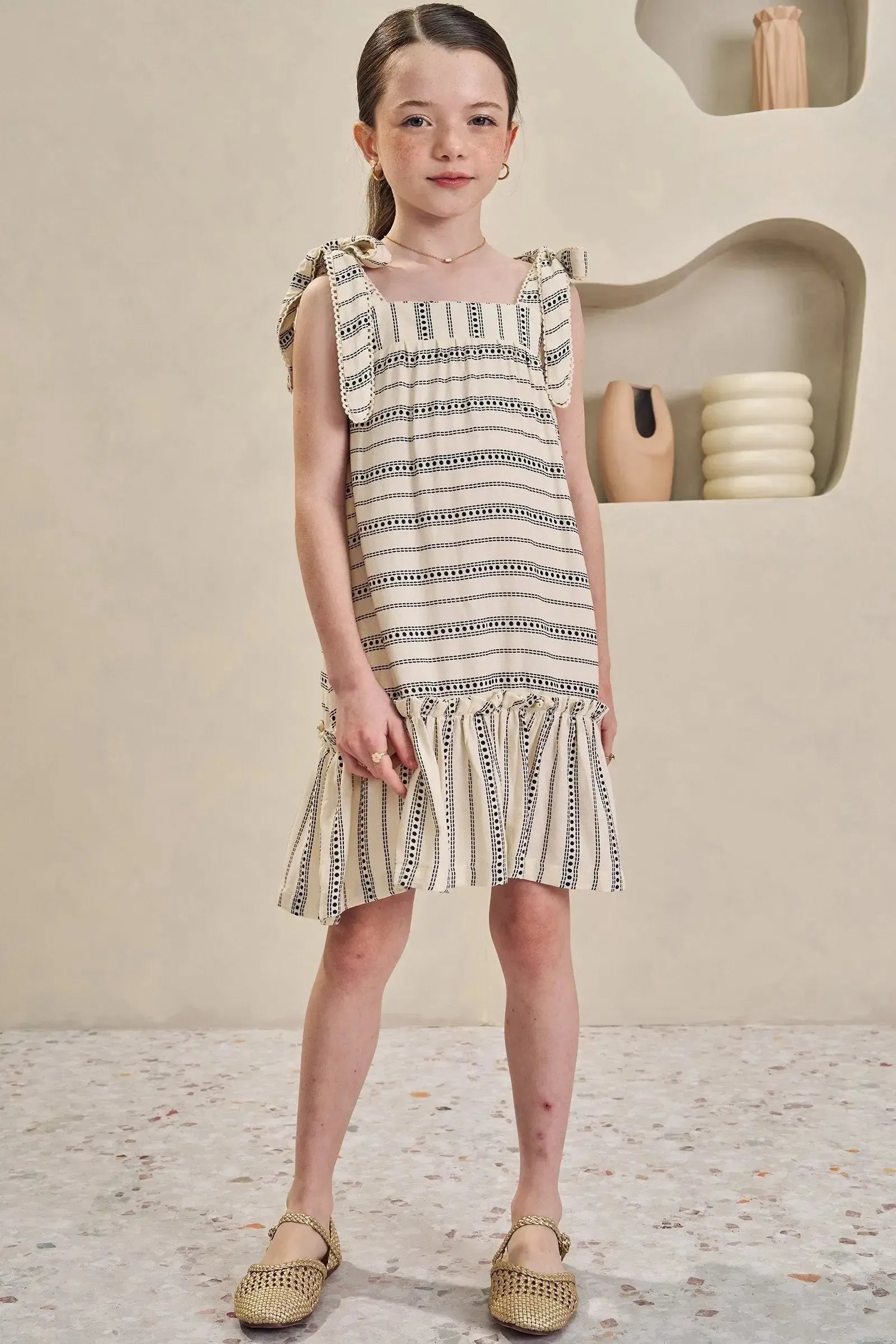 Vestido em Viscose 84867 Infanti Infantil Menina