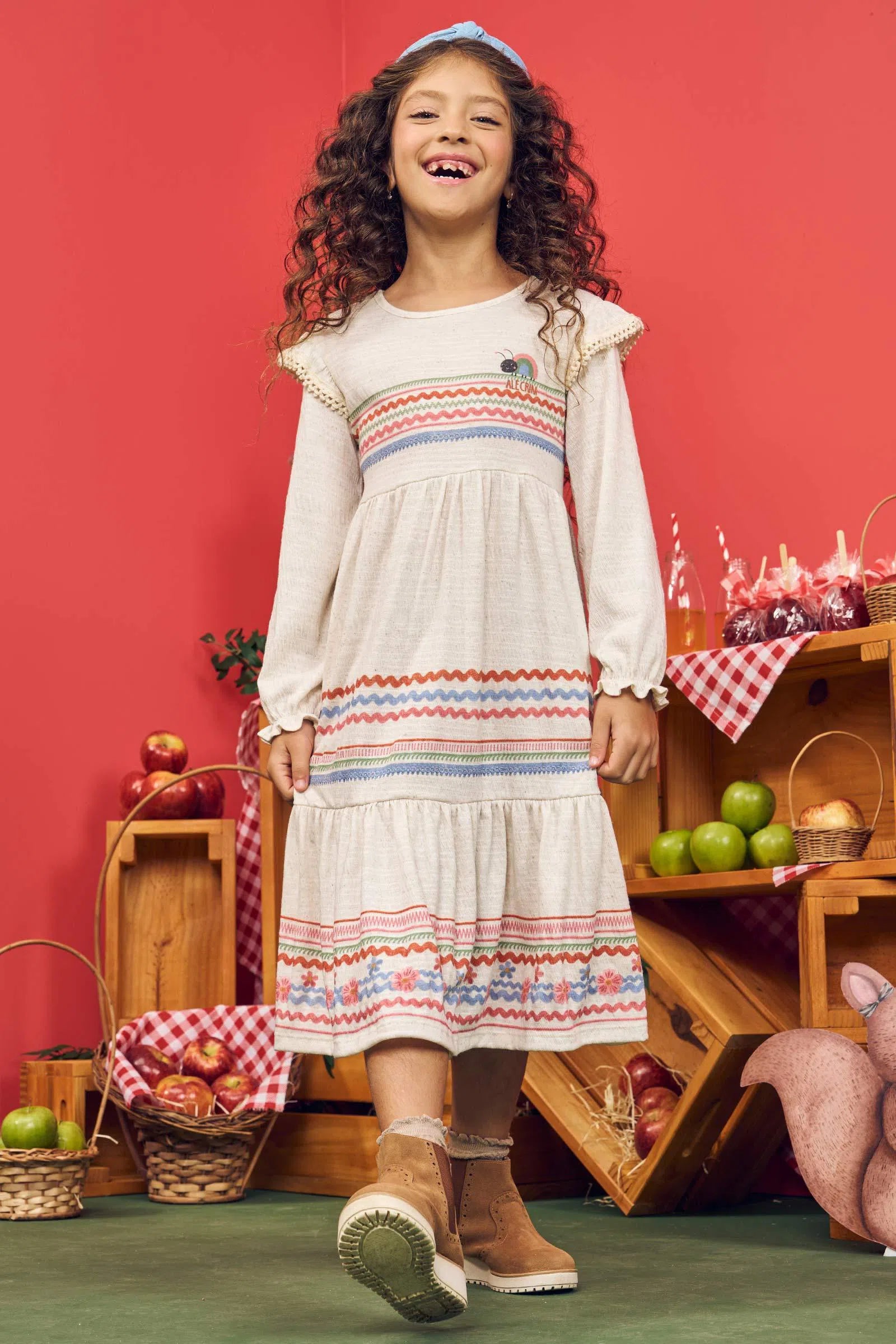 Vestido Midi em Cotton Linho 70597 Kukiê