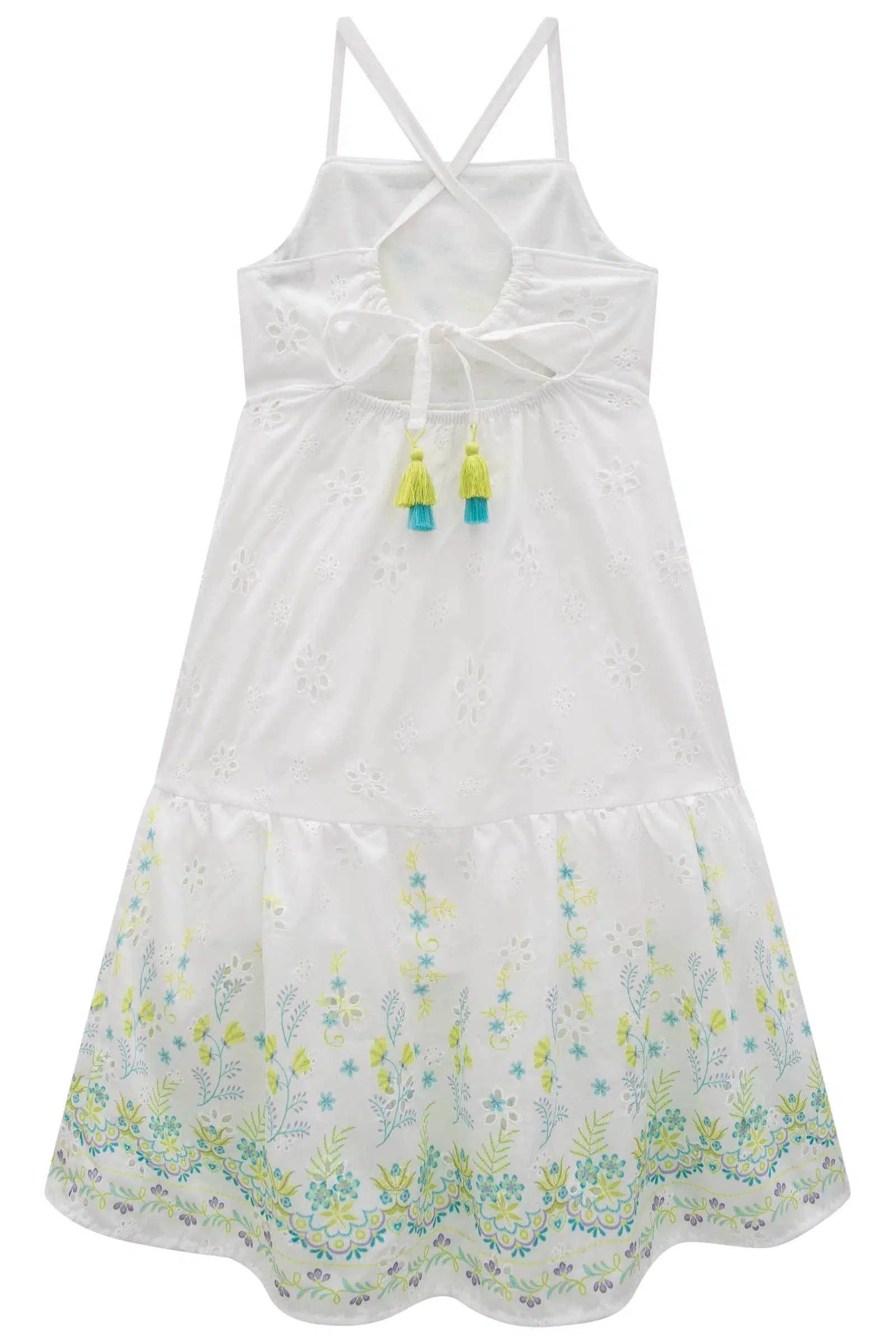 Vestido Midi em Laise Sunny 78632 Infanti