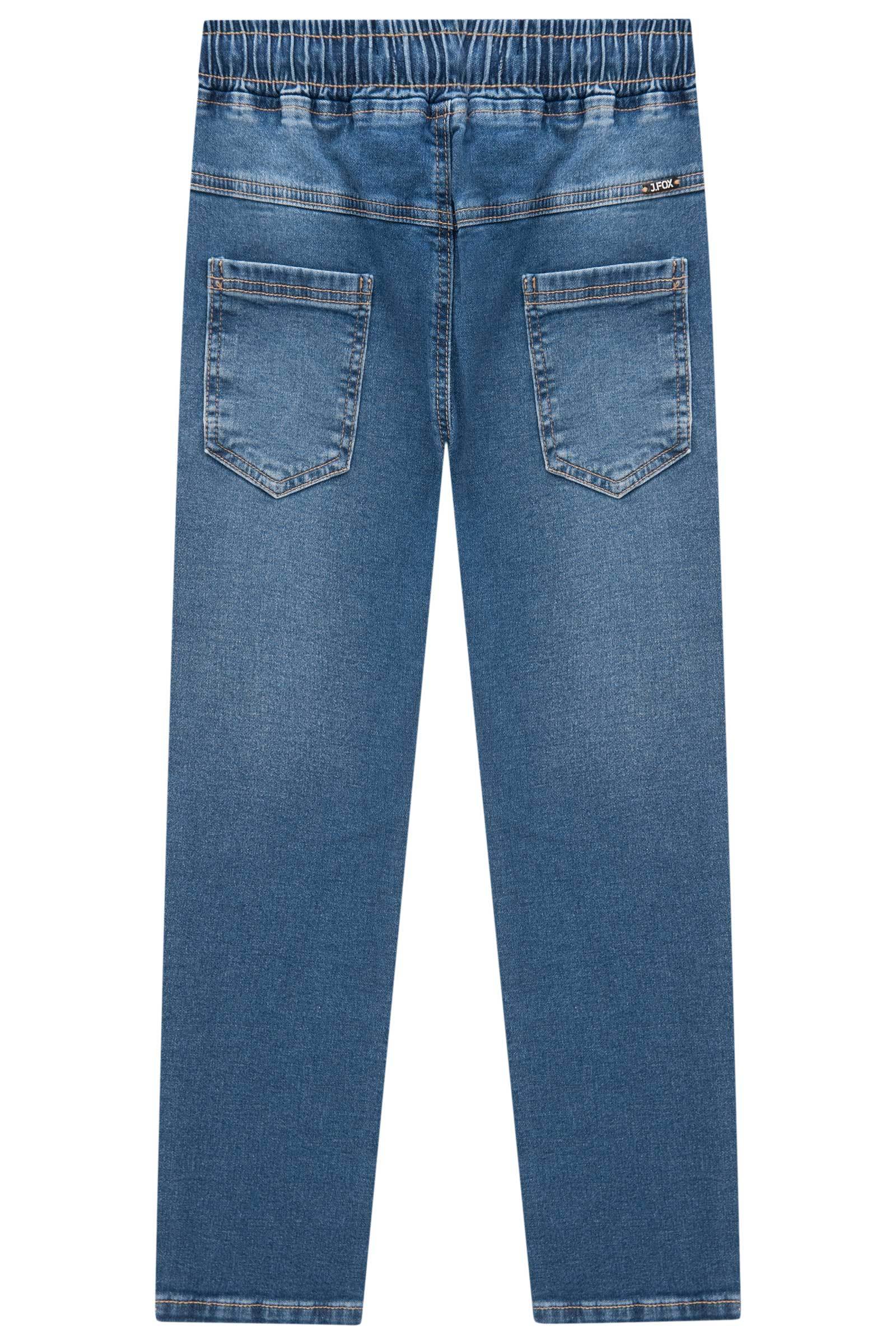 Calça Skinny Comfy em Malha Jeans Trek com Elastano 70782 Johnny Fox