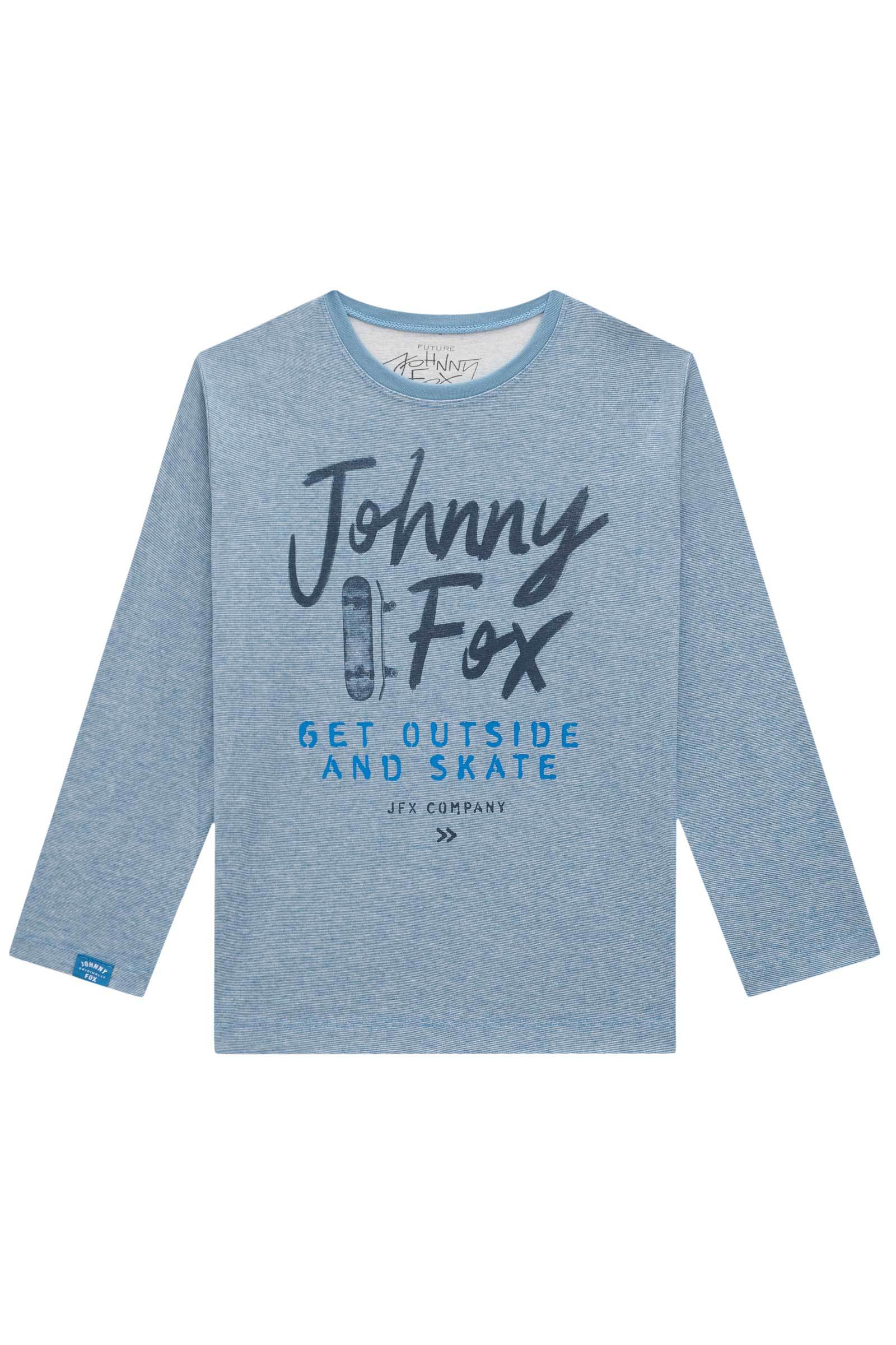 Camiseta em Malha Diferenciada Canadá 71518 Johnny Fox